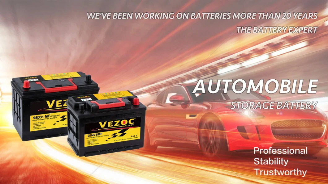 JIS36 Mf Starting Automobile Battery Wholesale Price 12V36ah Long Duration Car Battery