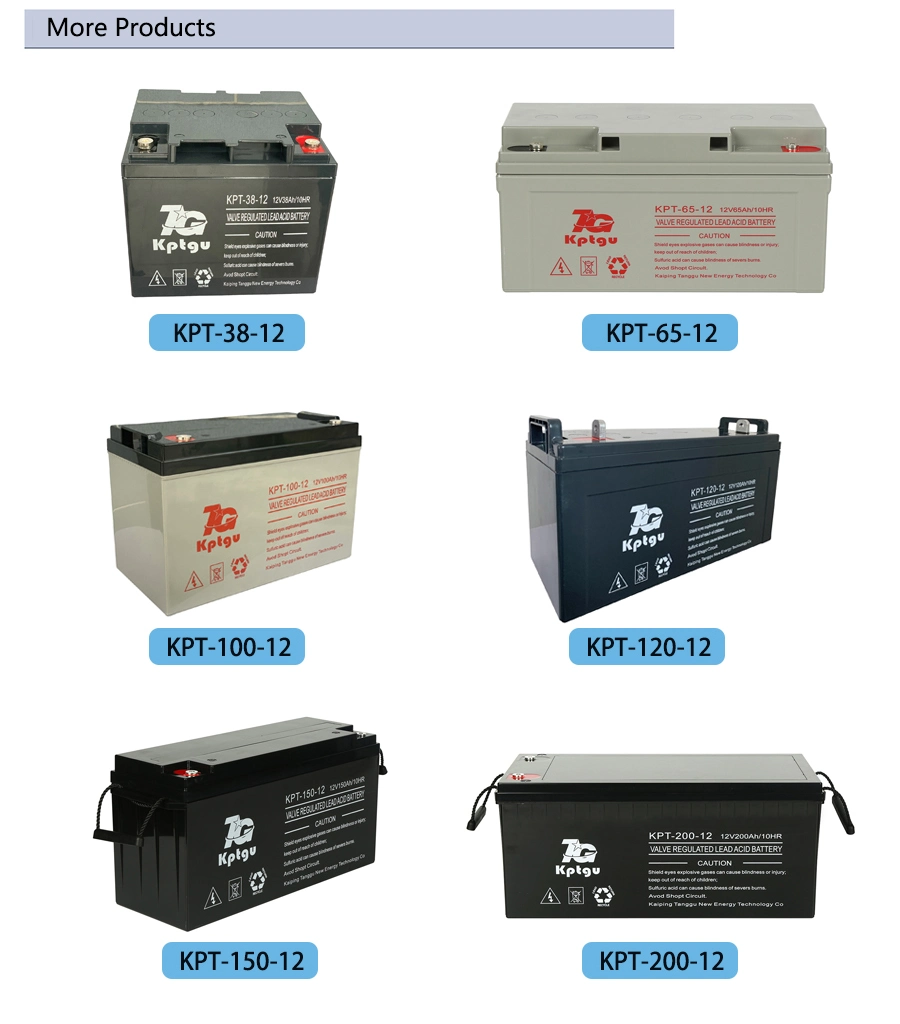 Deep Cycle Lead Acid Battery for Various Motive Power Applications