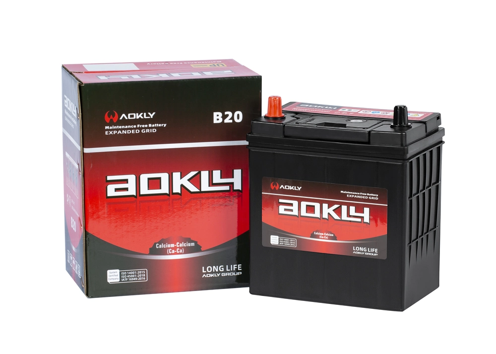 Aokly Ns40zmf 36b20mf High Quality Long Duration JIS Standard Automotive Battery 12V36ah Car Battery