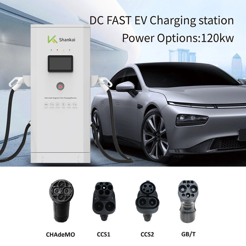 EV Charging Staion for Businss Public EV Charger Station with Double Guns