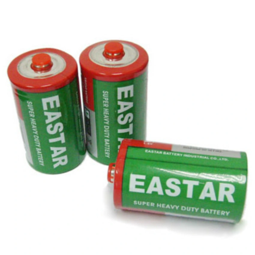 Dry Batteries D Size Carbon Zinc Batteries 1.5V Battery 250mins Duration