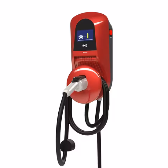 7kw Wallbox Charger Untethered for UK and France Electric Vehicle Charging Station