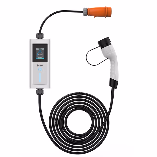IEC62196 Type 2 EV Portable Car Charger 16A Electric Vehicle Charger