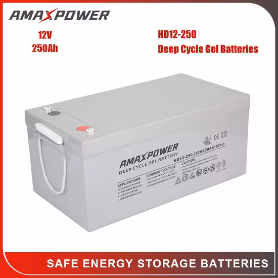 Solar Gel Storage Lead Acid Battery 12V 200ah