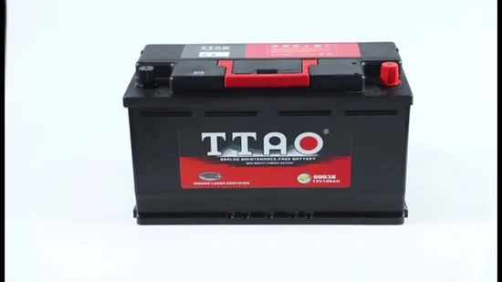DIN100 60038 Factory of The Car Battery Long Duration Mf Battery 12V100ah Car Battery