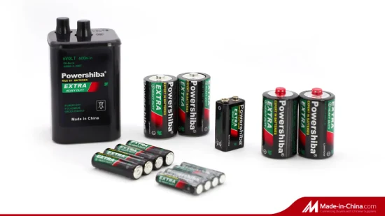 High Performance Primary Battery R20 D Size Battery with Duration Time 500min